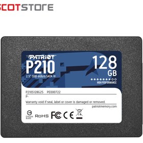 تصویر اس اس دی اینترنال Patriot مدل P210 ظرفیت 128GB 