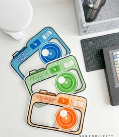 تصویر زیپ کیپ طرح دوربین 