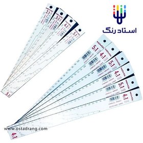 تصویر خط کش مدرج رنگ NOVOL 