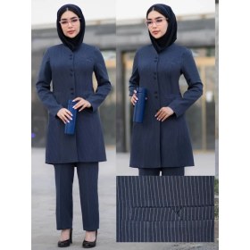 تصویر مانتوشلوار دیپلمات کد ۷۴۸ 