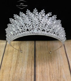 تصویر تاج عروس سه بعدی کد A36 Bridal Tiara Code A36