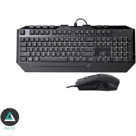 تصویر کیبورد و ماوس گیمینگ کولرمستر مدل Devastator 3 Plus Devastator 3 Plus Gaming Keyboard and Mouse