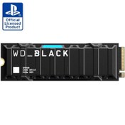 تصویر حافظه اس اس دی اینترنال وسترن دیجیتال مدل Black SN850 PS5 Heatsink M.2 2280 NVMe ظرفیت 1 ترابایت Western Digital Black SN850 PS5 Heatsink M.2 2280 NVMe 1TB Internal SSD