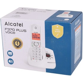 تصویر تلفن بی سیم آلکاتل مدل F370 Plus Voice با قابلیت منشی 