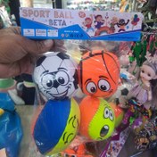 تصویر توپ پک 4 عددی اسفنجی بتا 