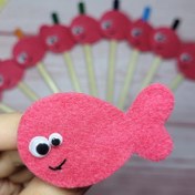 تصویر سرمدادی طرح ماهی 