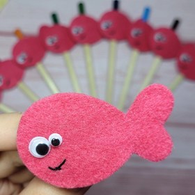 تصویر سرمدادی طرح ماهی 