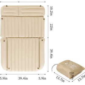 تصویر تشک بادی ماشین نیچرهایک 