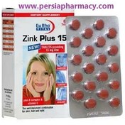 تصویر کپسول زینک پلاس 15 میلی گرم يوروویتال Eurho Vital 