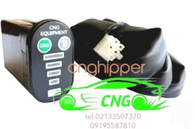 تصویر کلید و سیم کشی مدل فن آورانی داشبوردی بیضی اتومات شرکت آوا CNG The key and wire of the oval dashboard FAP model of Ava company