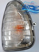 تصویر چراغ راهنما مرسدس بنز W123 سفد چپ و راست Mercedes-Benz W123 White Left and Right Turn Signal Light