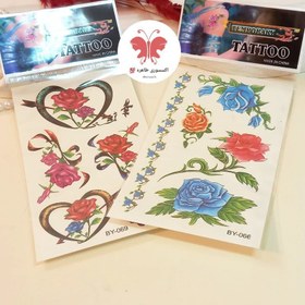 تصویر تتو موقت رنگی 