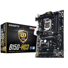 تصویر مادربرد Gigabyte B150-HD3P استوک 