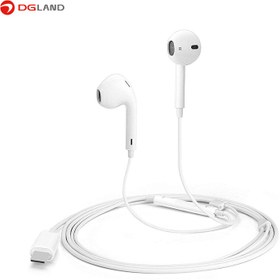 تصویر هندزفری تایپ سی اپل مدل EarPods mit A3046 اصلی (اورجینال اپل استور) Apple EarPods mit Type-C Connector A3046 Original Apple Store