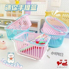 تصویر سبد فانتزی دسته دار مدل ۲۲۷۹ 