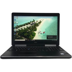 تصویر لپ تاپ استوک گیمینگ Dell Precision 7520 گرافیک NVIDIA 4GB 