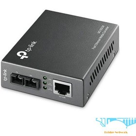 تصویر فروش مبدل فیبر نوری تی پی لینک مدل MC100CM بهترین قیمت Megabit fiber converter and multi mode TP link model MC100CM