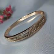 تصویر بنگل ژوپینگ نگین دار مدل لاوینیا uno