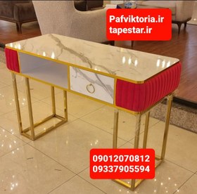 تصویر ست آرایشگاهی میز ناخن صندلی آرایشگاهی رنگ بندی مختلف ارسال به سراسر ایران امکان خرید حضوری 