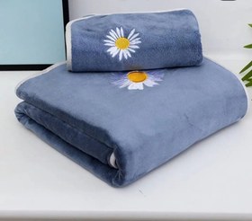 تصویر ست حوله استخری و حوله دستی بابونه Twin towel