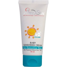 تصویر کرم ضد آفتاب کودکان SPF 40 پوست حساس مدیسان Medisun Sunscreen Cream for baby SPF40