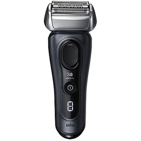 تصویر ریش تراش شارژی براون Braun men&#39;s electric razor 8519s With Power Case 