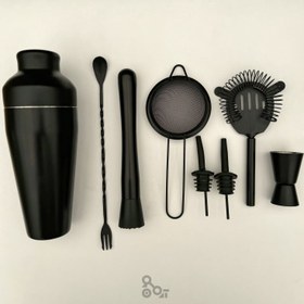 تصویر ست بار سرد ۸ تیکه( مشکی) 