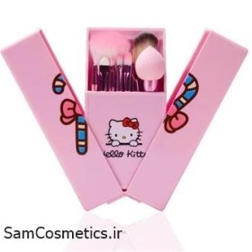 تصویر ست براش hello kitty 