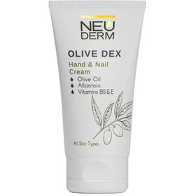 تصویر کرم دست و ناخن تیوپی زیتون نئودرم|Neuderm Olive Dex Hand And Nail Cream 50ml 