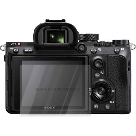 تصویر محافظ صفحه هیدروژل برند راکسپیس و ماهوت مناسب دوربین عکاسی SONY a7r mark 3 