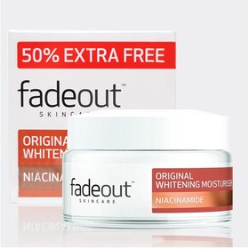 تصویر کرم مرطوب کننده روشن کننده فیداوت حجم 75 میل Fadeout Original Whitening Moisturiser Cream 75 ml