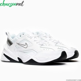 تصویر کتونی نایک تکنو Nike M2K Tekno کیفیت درجه یک ویتنام - سفید مشکی / 42 / اورجینال 