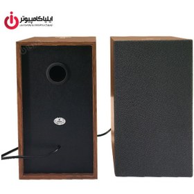 تصویر اسپیکر 2تیکه USB برند انزو مدل SL-116 