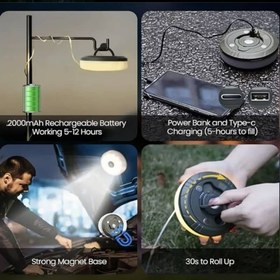 تصویر ریسه کمپینگ شارژی ۱۰ متری xtl 