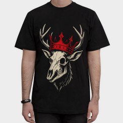 تصویر تیشرت «گوزن تاجدار» کد: 1011 