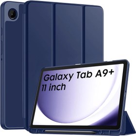 تصویر کیف اسمارت سیلیکونی جا قلم دار تبلت سامسونگ Galaxy Tab A9 Plus X216 Galaxy Tab A9 Plus X216