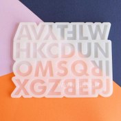 تصویر قالب سیلیکونی حروف انگلیسی بزرگ LSM50 ابعاد ۳۴ در ۳۴ سانت 