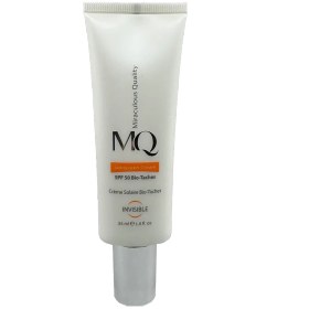 تصویر کرم ضد آفتاب روشن کننده بی رنگ SPF 50 ام کیو | MQ Sunscreen Cream Bio Taches SPF 50 