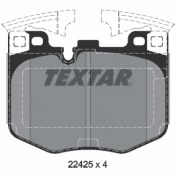 تصویر لنت ترمز جلو تکستار کد 2242501 مخصوص بی ام و سری 5 و 7 اتاق های G30 و G12 دارای سیستم ترمز M اسپرت 