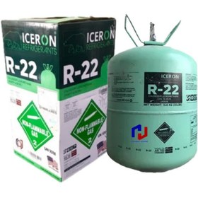 تصویر کپسول گاز مبرد R22 آیسرون 