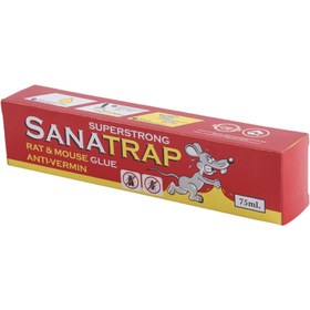 تصویر چسب موش تیوپی Sanatrap 75ml Sanatrap 75ml Rat And Mouse Glue