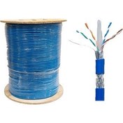 تصویر کابل شبکه لگراند CAT6 SFTP تست پیرمننت وارداتی PVC 