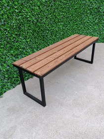 تصویر نیمکت بدون پشتی 