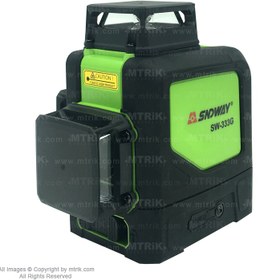 تصویر تراز لیزری سندوی مدل SW-333G SNDWAY SW-333G LASER LEVEL