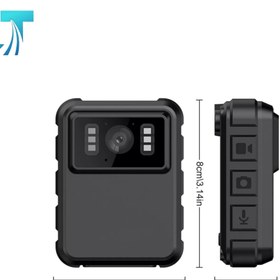 تصویر دوربین یقه ای L10 4k 