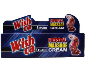 تصویر کرم ماساژ بدن ویشکا مدل هربال 100 گرم ا Wishka Herbal Maseege Cream 100 g Wishka Herbal Maseege Cream 100 g