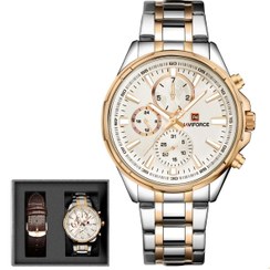 تصویر ساعت مچی مردانه نیوی فورس مدل NF9089 با بند استیل 