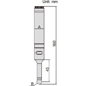 تصویر تاچ پراب یا مرکز یاب نوری/ بوقی الکترونیکی اینسایز (Insize) مدل 3-6566 