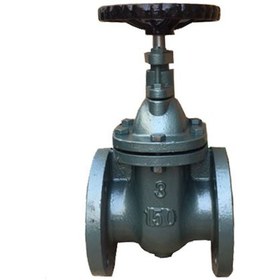 تصویر شیرفلکه کشویی چدنی فلنج دار زبانه لاستیکی 10 " اینچ PN16 ا Flanged cast iron valve with rubber tab PN16 Flanged cast iron valve with rubber tab PN16
