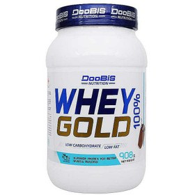 تصویر پودر وی مدل Gold با طعم بیسکویت شکلاتی وزن 908 گرم دوبیس Doobis Whey Gold Powder